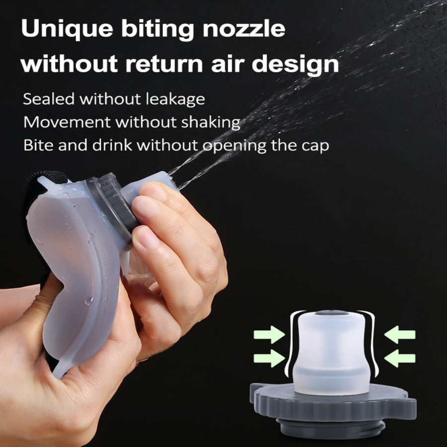 Close-up of the Flowband drinking mouthpiece